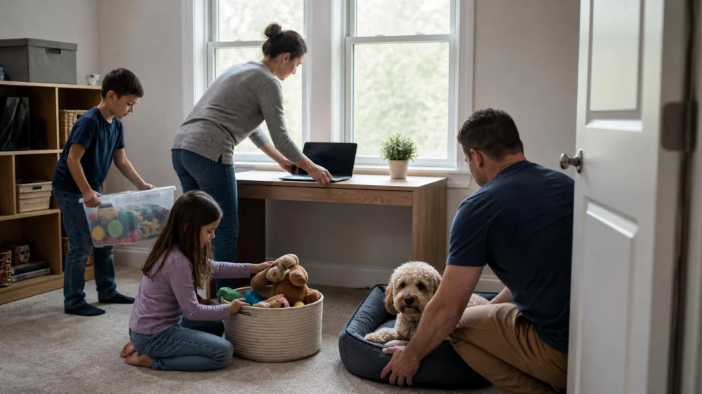 Roofing Noise Plan for Work, Children, and Pets