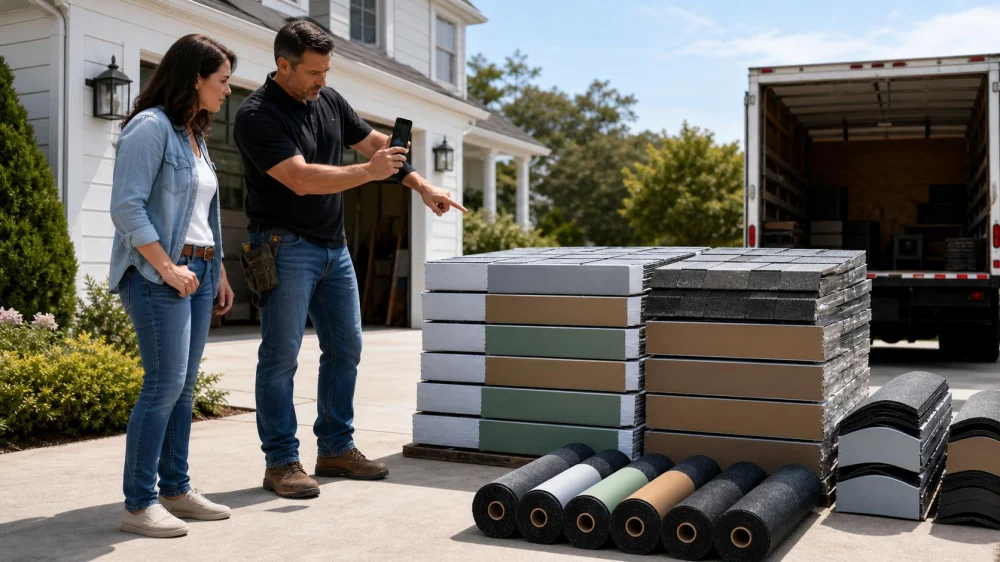 Roofing Material Delivery: Verify Labels Before Installation