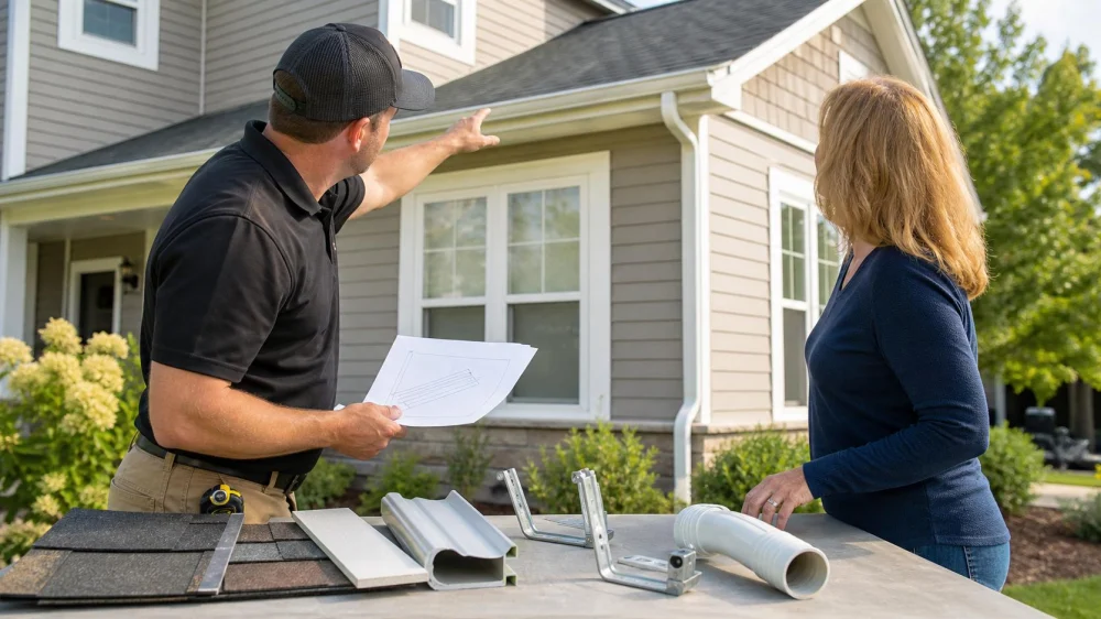 Roof and Gutter Replacement: Sequence the Work in One Scope