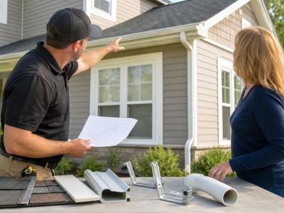 Roof and Gutter Replacement: Sequence the Work in One Scope