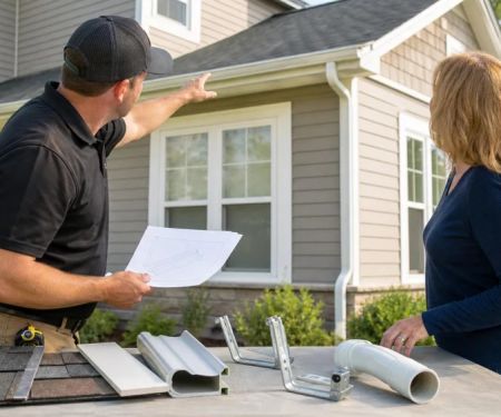 Roof and Gutter Replacement: Sequence the Work in One Scope
