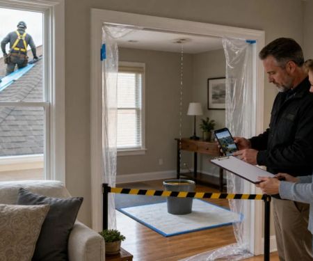 Roof Leak During Replacement: Stop Work and Document the Response