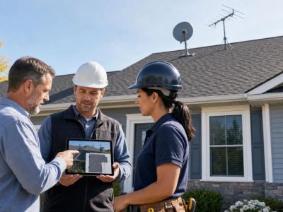 Roof Replacement With a Satellite Dish or Antenna: Coordinate First