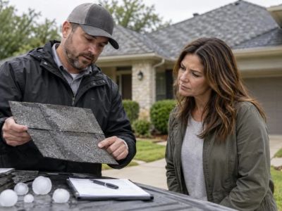 Roof Hail Damage Notes: Date, Surface, and Inspection