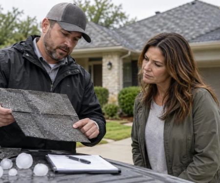 Roof Hail Damage Notes: Date, Surface, and Inspection