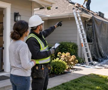 Roof Work-Zone Plan: Children, Pets, Dust, and Access