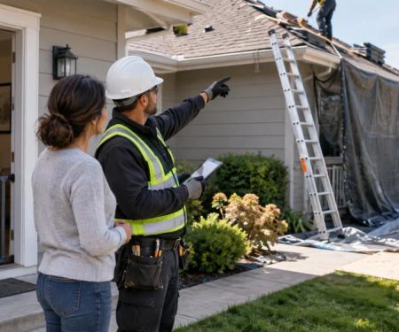 Roof Work-Zone Plan: Children, Pets, Dust, and Access