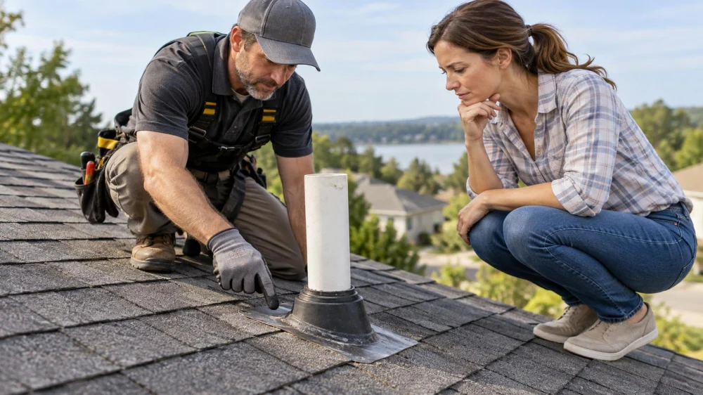 Roof Pipe Boot Inspection: Cracks, Flashing, and Leaks