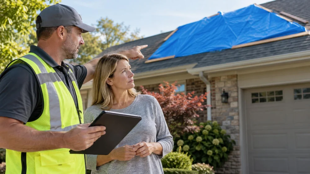 Emergency Roof Tarp Quote: Area, Access, and Follow-Up