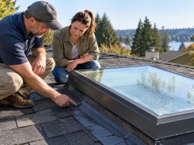 Roof Skylight Curb Check: Flashing, Seal, and Moisture