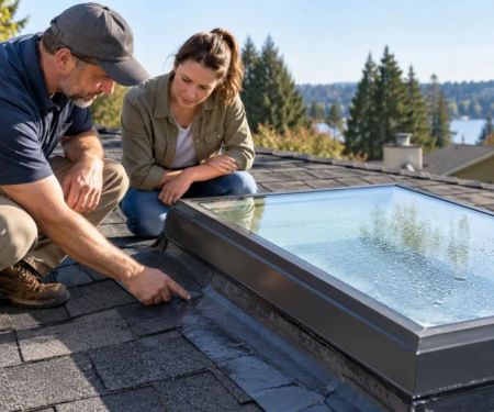Roof Skylight Curb Check: Flashing, Seal, and Moisture