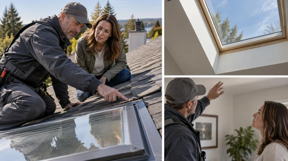Roof Skylight Inspection: Flashing, Glass, and Interior Clues