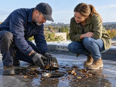 Roof Drain Basket Check: Debris, Fit, and Water Path
