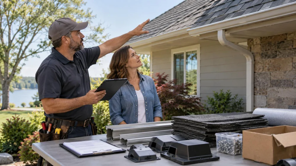 Roof Parts Handoff: Model, Quantity, and Warranty